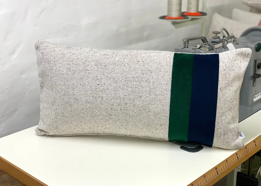 Patchwork kussen - VERKOCHT