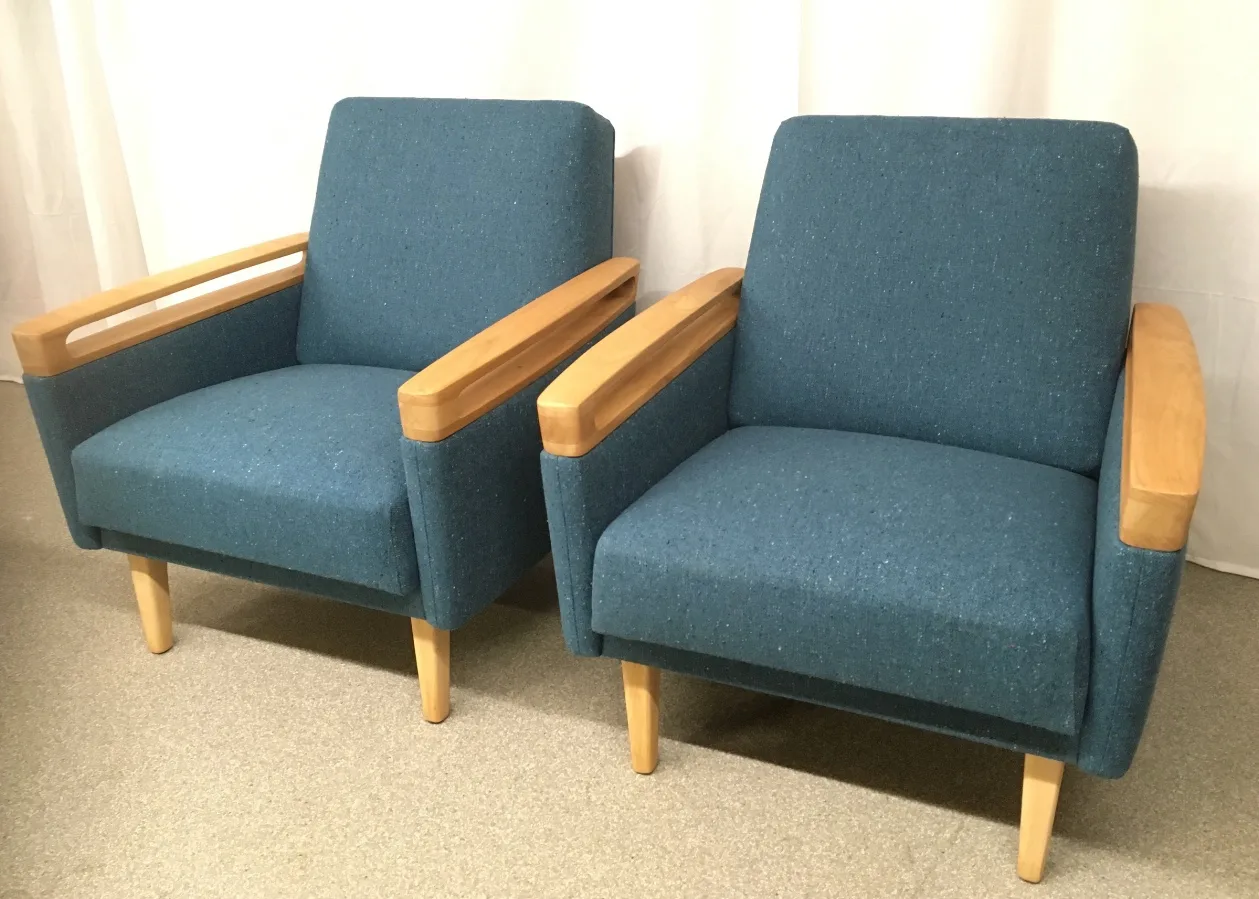 Vintage easy chairs